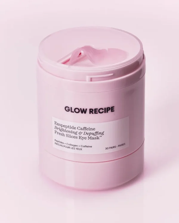 Exopeptide Caffeine Brighten & Depuff Fresh Slices Eye Mask