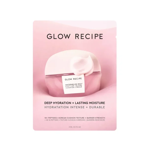 Watermelon Milk Peptide Cushion Cream Moisturizer Sachet